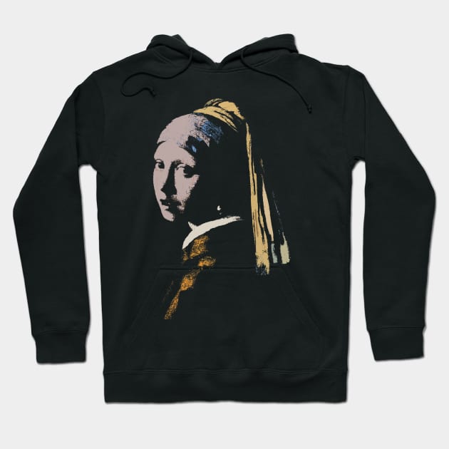 Girl with a pearl earring Hoodie by Paskwaleeno